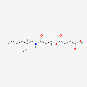 molecular formula C16H29NO5 B1668106 丁卡因半琥珀酸酯 CAS No. 32838-28-1