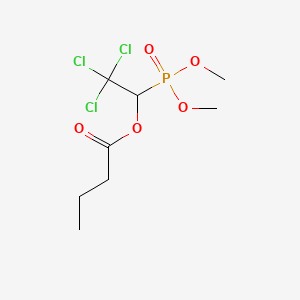 molecular formula C8H14Cl3O5P B1668107 布托那 CAS No. 126-22-7