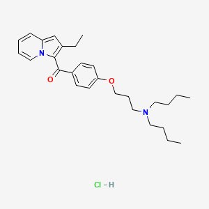 molecular formula C28H39ClN2O2 B1668110 Butoprozine Hydrochloride CAS No. 62134-34-3