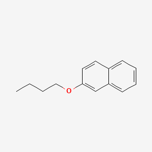 molecular formula C14H16O B1668118 2-Butoxynaphthalene CAS No. 10484-56-7