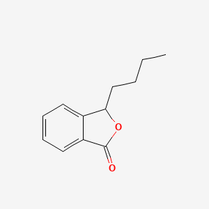 molecular formula C12H14O2 B1668128 Butylphthalide CAS No. 6066-49-5