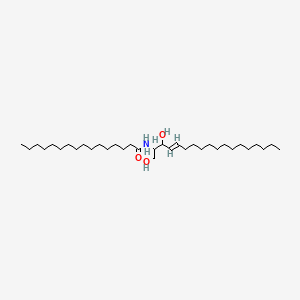 molecular formula C34H67NO3 B1668175 C16-0（棕榈酰）神经酰胺 CAS No. 4201-58-5
