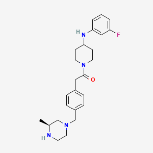 molecular formula C25H33FN4O B1668245 Camicinal CAS No. 923565-21-3