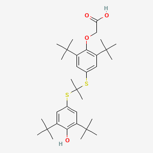 molecular formula C33H50O4S2 B1668246 Camobucol CAS No. 216167-92-9