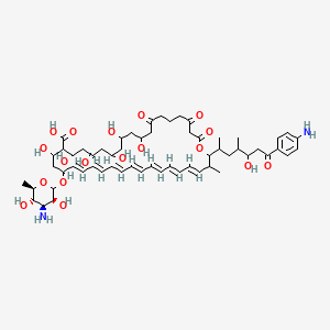molecular formula C59H84N2O18 B1668254 制霉素 CAS No. 1403-17-4