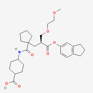 molecular formula C29H41NO7 B1668256 Candoxatril CAS No. 123122-55-4