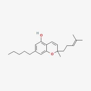 molecular formula C21H30O2 B1668259 大麻色素 CAS No. 20675-51-8