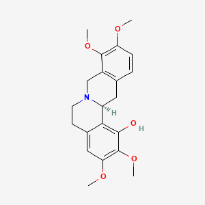 molecular formula C21H25NO5 B1668273 卡帕乌林 CAS No. 478-14-8