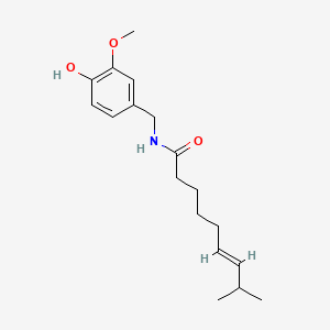 molecular formula C18H27NO3 B1668287 Capsaicin CAS No. 404-86-4