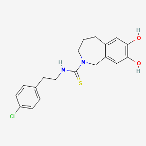 molecular formula C19H21ClN2O2S B1668289 辣椒素 CAS No. 138977-28-3