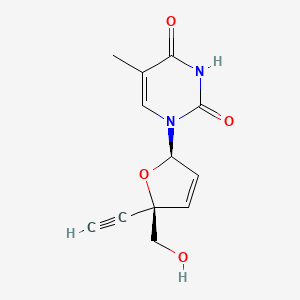 molecular formula C12H12N2O4 B1668375 森沙地韦 CAS No. 634907-30-5