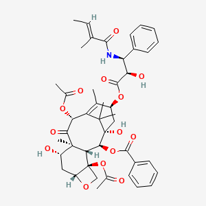 molecular formula C45H53NO14 B1668392 Cephalomannine CAS No. 71610-00-9