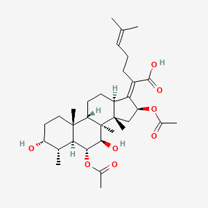 molecular formula C33H50O8 B1668393 Cephalosporin P1 CAS No. 13258-72-5