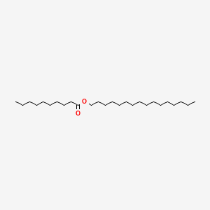molecular formula C26H52O2 B1668425 Decanoic acid, hexadecyl ester CAS No. 29710-34-7