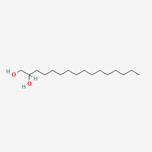 molecular formula C18H34O3 B1668426 1,2-十六烷二醇 CAS No. 6920-24-7