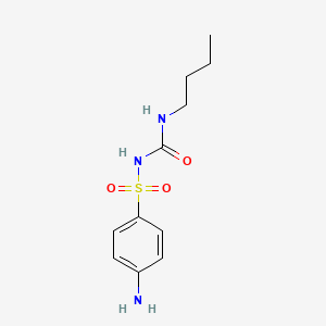 molecular formula C11H17N3O3S B1668437 Carbutamide CAS No. 339-43-5