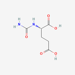 molecular formula C6H10N2O5 B1668441 Carglumic acid CAS No. 1188-38-1