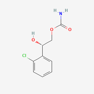 molecular formula C9H10ClNO3 B1668445 卡瑞巴胺 CAS No. 194085-75-1