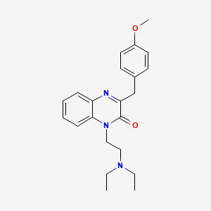 molecular formula C22H27N3O2 B1668455 Caroverin CAS No. 23465-76-1