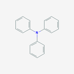 molecular formula C18H15N<br>(C6H5)3N<br>(C6H5)3N<br>C18H15N B166846 三苯胺 CAS No. 603-34-9