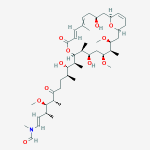 molecular formula C44H73NO11 B166855 19-O-Demethylscytophycin C CAS No. 132368-19-5