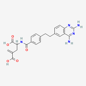 molecular formula C23H23N5O5 B1668556 MobileTrex CAS No. 238074-89-0