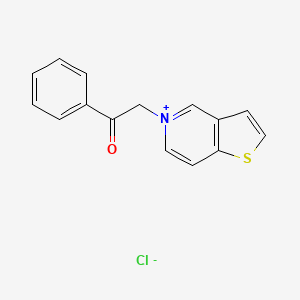5-Phenacylthieno(3,2-c)pyridinium chloride
