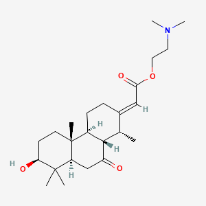 molecular formula C24H39NO4 B1668602 卡萨因 CAS No. 468-76-8