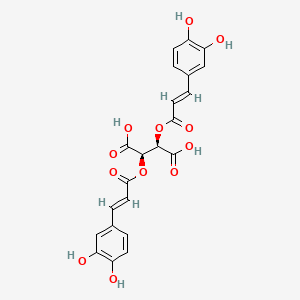 molecular formula C22H18O12 B1668617 菊苣酸 CAS No. 70831-56-0