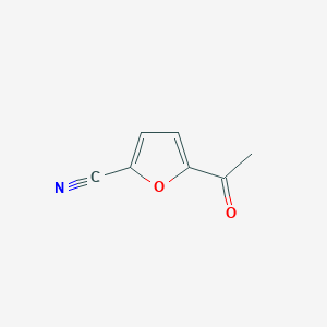 molecular formula C7H5NO2 B166862 5-Acetylfuran-2-carbonitrile CAS No. 133674-71-2