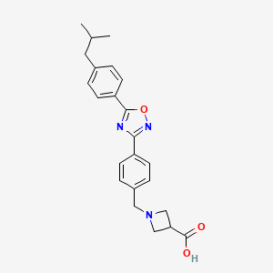 molecular formula C23H25N3O3 B1668656 默克 SIP 激动剂 CAS No. 635701-59-6
