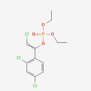 molecular formula C12H14Cl3O4P B1668722 毒死蜱 CAS No. 470-90-6