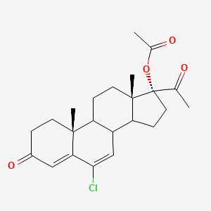 B1668728 Chlormadinone acetate CAS No. 302-22-7