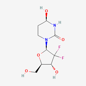 molecular formula C9H14F2N2O5 B1668773 西达珠单核苷酸 CAS No. 1141397-80-9