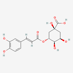 B1668797 Chlorogenic acid CAS No. 327-97-9
