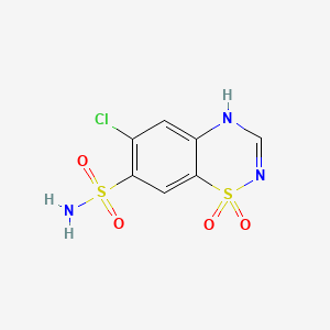 B1668834 Chlorothiazide CAS No. 58-94-6