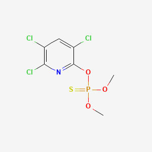 molecular formula C7H7Cl3NO3PS B1668853 甲基毒死蜱 CAS No. 5598-13-0