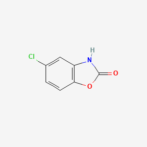 molecular formula C7H4ClNO2 B1668890 Chlorzoxazone CAS No. 95-25-0
