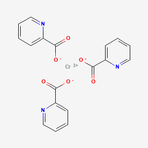 molecular formula C18H12CrN3O6 B1668905 吡啶甲酸铬 CAS No. 14639-25-9