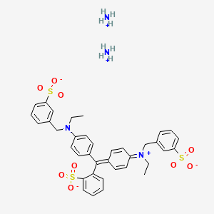 molecular formula C37H42N4O9S3 B1668971 C.I. 酸性蓝9 CAS No. 2650-18-2