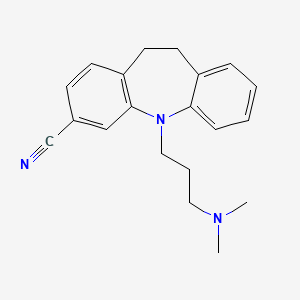 B1668977 Cianopramine CAS No. 66834-24-0