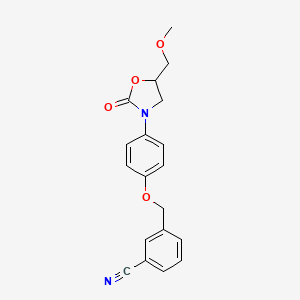 molecular formula C19H18N2O4 B1669037 西莫沙酮 CAS No. 73815-11-9