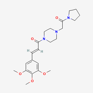 molecular formula C22H31N3O5 B1669044 西奈帕齐 CAS No. 23887-46-9