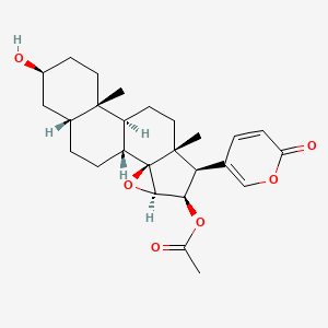molecular formula C26H34O6 B1669057 蟾毒灵 CAS No. 470-37-1