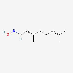 molecular formula C10H17NO B1669102 Citral oxime CAS No. 13372-77-5
