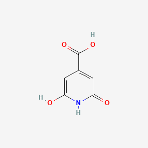 molecular formula C6H5NO4 B1669103 Citrazinic acid CAS No. 99-11-6