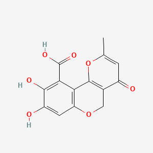 molecular formula C14H10O7 B1669105 Citromycetin CAS No. 478-60-4