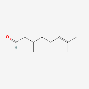 molecular formula C10H18O B1669106 Citronellal CAS No. 106-23-0