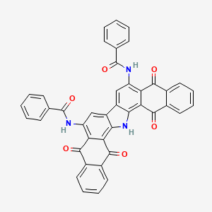 molecular formula C42H23N3O6 B1669110 Calcoloid Olive R CAS No. 2379-81-9