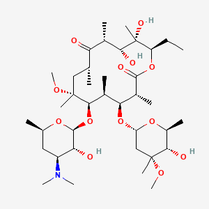 molecular formula C38H69NO13 B1669154 Clarithromycin CAS No. 81103-11-9